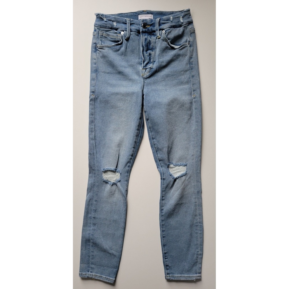 NWT Good American Good Legs Crop